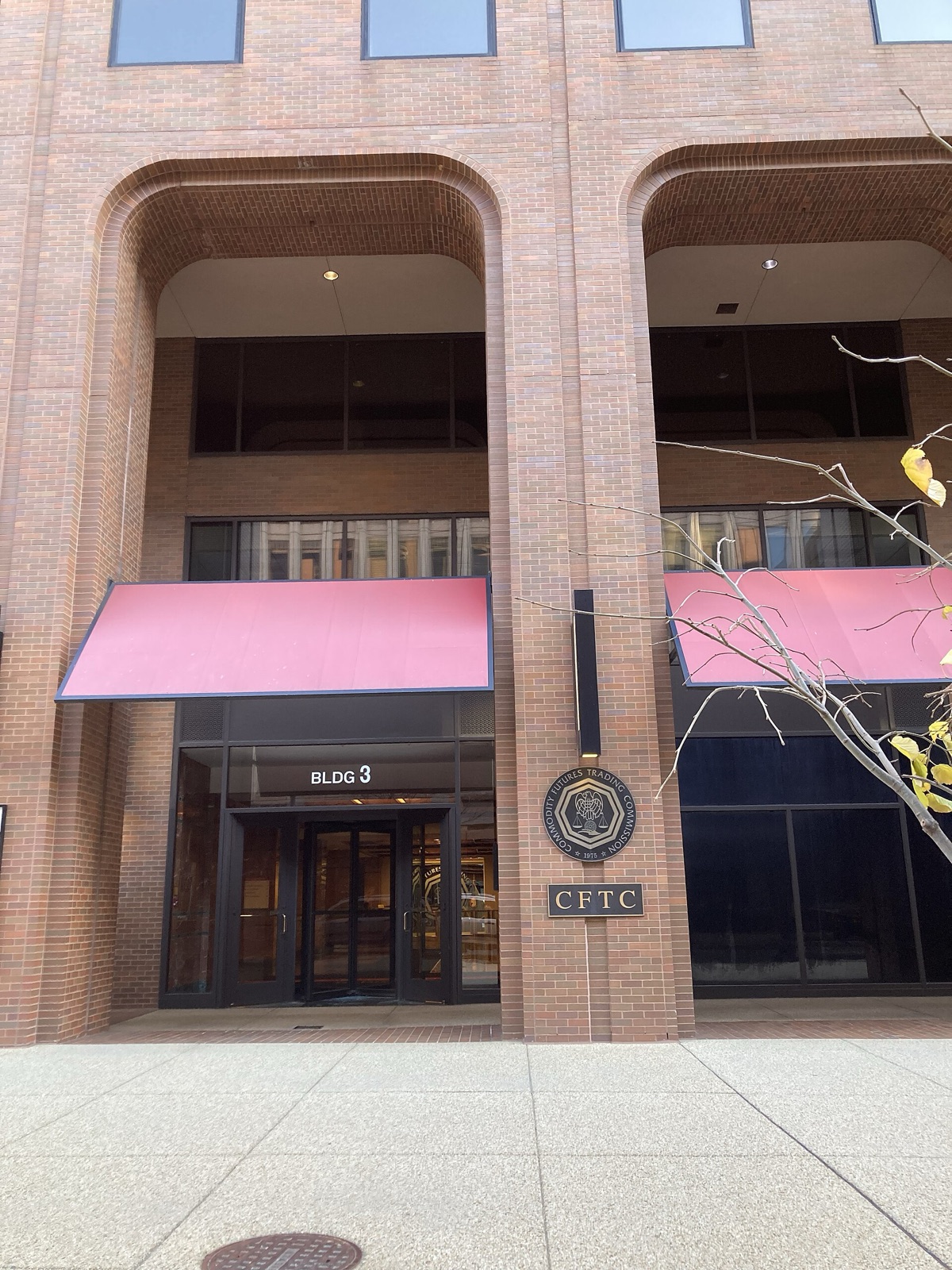 Commodity Futures Trading Commission headquarters in Washington, D.C.